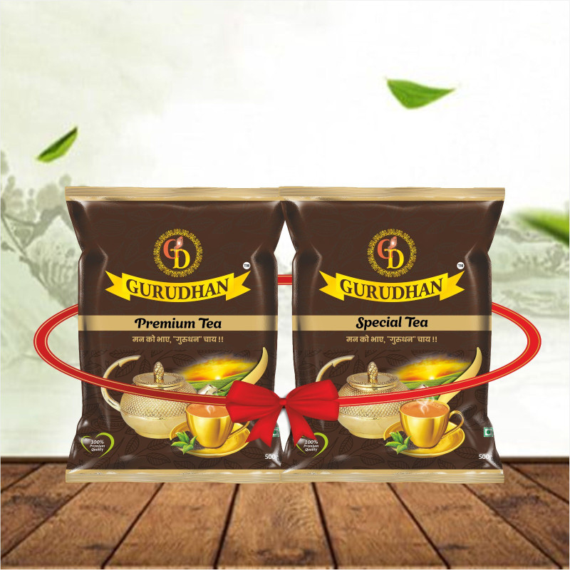 Combo Gurudhan Premium Tea 500g & Special Tea 500g