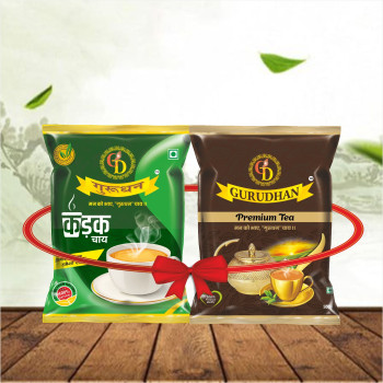 Combo Gurudhan Kadak Tea 250g & Premium Tea -500g